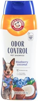 Arm & Hammer Odor Control Dog Shampoo, Blueberry Coconut, 20 Fl Oz by ArmHammer