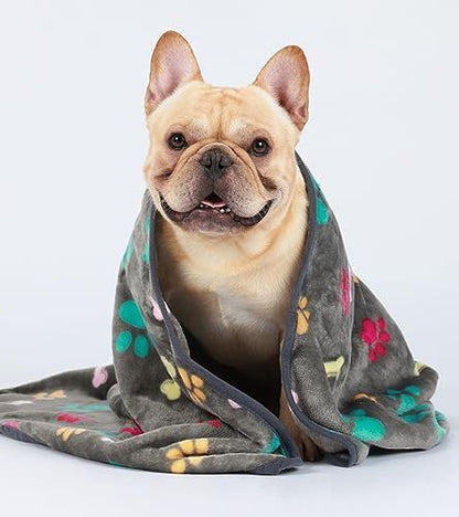 Luciphia 3 Pack Soft Fleece Dog Blankets for Medium Dogs Puppy Cats,30"x20" - Image 5