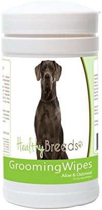 Healthy Breeds Great Dane Grooming Wipes 70 Count by HealthyBreeds