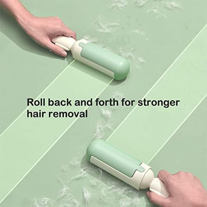 Pet Hair Remover Reusable pet Hair Remover Dog and cat Hair Remover for Sofas, Furniture, Carpets, car Seats with self-Cleaning Base Upgraded Animal Hair Remover Tool (Red Black) - Image 4