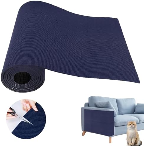 SREBAY Cat Scratch Couch Furniture Protector, Self-Adhesive Scratch Pad by SREBAY