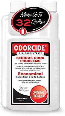 Odorcide Odor Eliminator Concentrate: Odor Eliminator for Strong Odor on Carpets, Hardwood & More - Smoke, Sweat & Pet Odor Eliminator for Home w/Non-Enzymatic Formula, 16 oz… by Odorcide