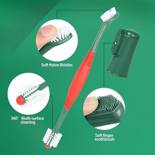 Dog Toothbrush and Toothpaste Kit Beef Dog Toothpaste(70g) - Image 2