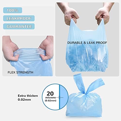 Cat Litter Bags, 120 Count, Ultra Thick, Scented, Leak-Proof, Disposable, 15 Liters Capacity - Image 3