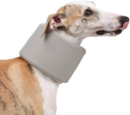 Dog Neck Brace for Pet After Surgery Recovery Adjustable Breathable Neck Cervical Cone，Dog Cone Collar Recovery Head Cone for Small Medium Dogs Puppies Kittens with Spinal IVDD Lssues (Gray,M) by Unknown