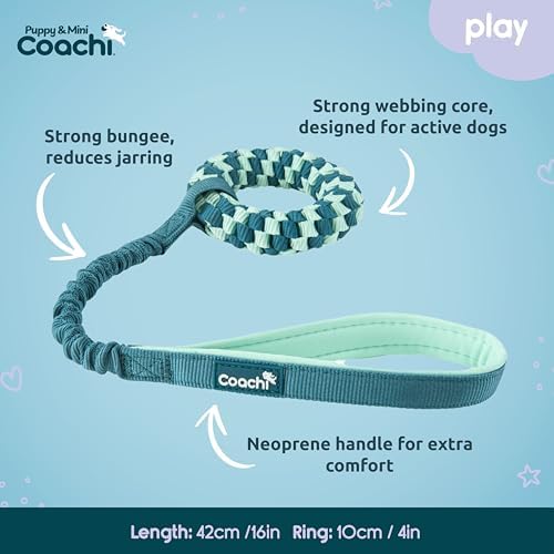 Coachi Puppy & Mini Tuggi Helix - Dog Toy for Tug of War & Play - Image 4
