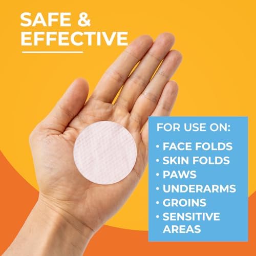 Paw Science Antibacterial & Antifungal Medicated Wipes for Dogs and Cats – 100 Count - Chlorhexidine Wipes with Ketoconazole for the Treatment of Rashes, Skin Infections, Itchy Paws, and Pet Acne - Image 4