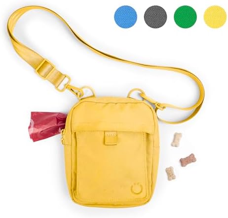 Ubbi Dog Treat Pouch for Training & Walking, Yellow by Unknown