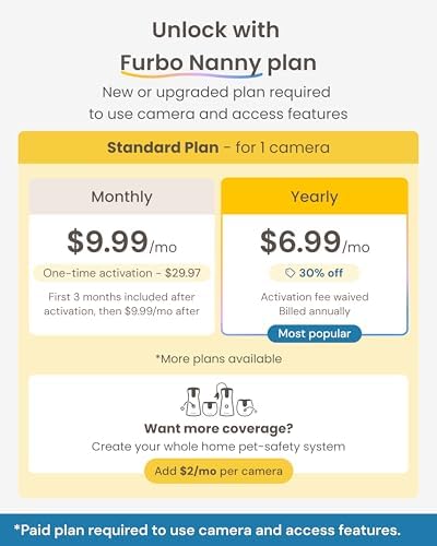 Furbo 360° Cat Camera [Paid Plan Required to Activate] - Image 3