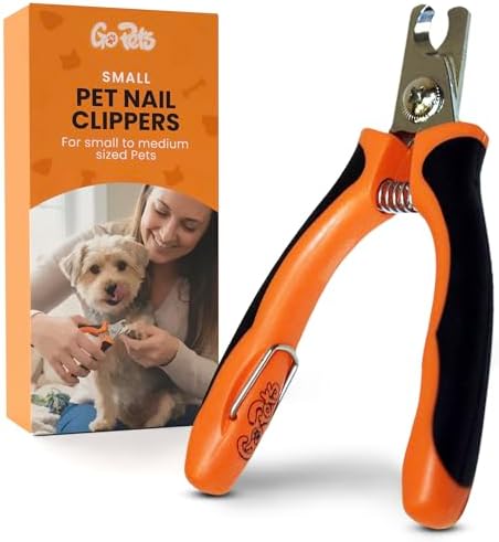 GoPets Nail Clipper for Small to Medium Pets, Quick Sensor Safety Guard by GoPets