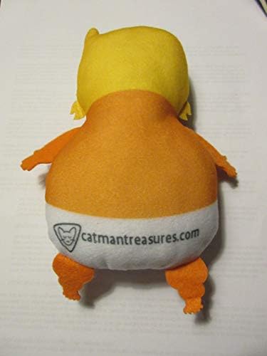 Donny Doll - Baby Donald Trump Blimp Plush Doll - Catnip Trump Toy, Baby Trump. Novelty Toy/Balloon Protest/Cat Toy/Gag Gift; White Elephant; Christmas Shelf Elf - Image 4
