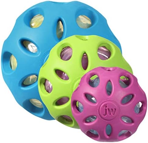 JW Pet Crackle Heads Crackle Ball, Small - Image 4