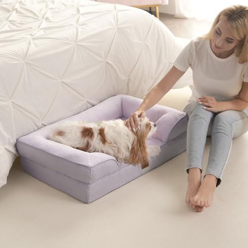 EHEYCIGA Orthopedic Dog Beds Large Sized Dog, Waterproof Washable Pet Bed - Image 7
