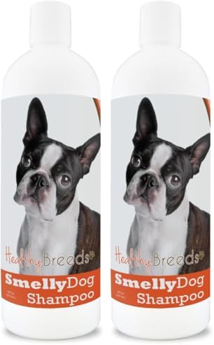 Healthy Breeds Boston Terrier Smelly Dog Baking Soda Shampoo 8 oz (Pack of 2) by HealthyBreeds