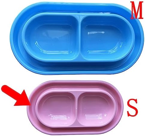 Cat Kitten Dish Dog Puppy Feeder Pet Bowl 3 Colors New Light Blue - Image 4