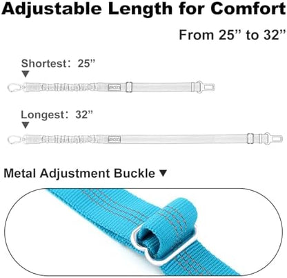 Dog Seat Belt for Car, Car Harness with Locking Aluminum Hook - Image 7