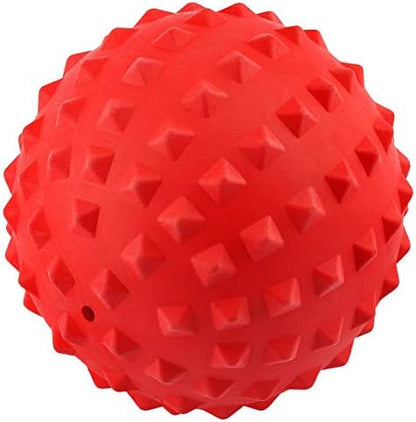 RHL Dog Squeaky Toys for Aggressive chewers Large Breed Balls Interactive Ball Toy Almost Indestructible Tough Durable Stick Medium Small Dogs Puppy Chew with Non-Toxic Natural Rubber by RHL