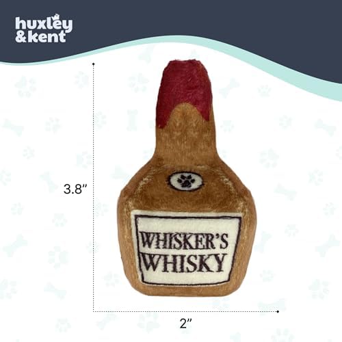Huxley & Kent Plush Crinkle Catnip Cat Toy, Whisker's Whiskey - Image 5