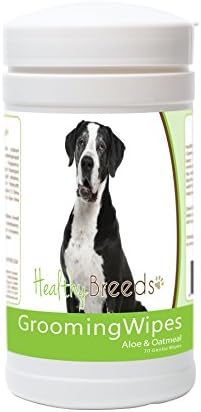 Healthy Breeds Great Dane Grooming Wipes 70 Count by HealthyBreeds