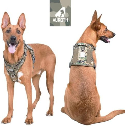AUROTH Tactical Dog Harness for Extra Large Dogs, Heavy Duty No Pull Vest - Image 3