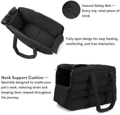 Dog Purse Carrier for Small Dog Cat up to 13lbs, Lightweight Pet Carrier - Image 6