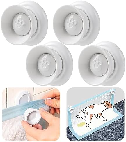 Potty Training Pad Magnetic Holder for Any Size of Puppy Pee Pad by VIKOSProducts