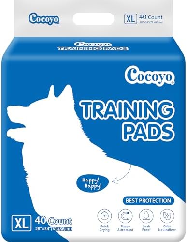 COCOYO Best Value Training Pads, 28" x 34", 80 Count Value Pack by COCOYO