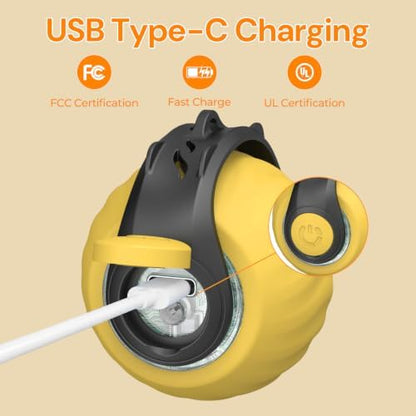 Interactive Cat Toys with Bird Sounds & 7 Speed Modes for Indoor Cats Play - Image 3