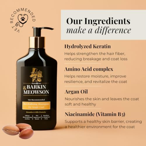 Single Coat Revitalising Dog Shampoo, 11.83 fl oz - Image 3