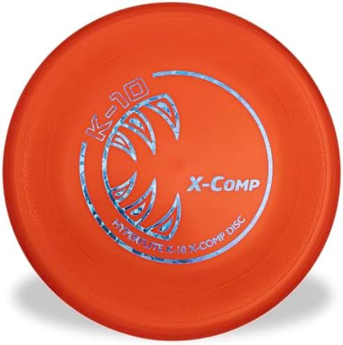 Hyperflite K-10 X-Comp Competition Dog Flying Disc, Medium-Large by Hyperflite