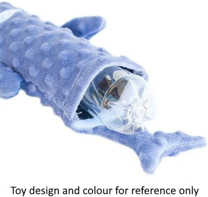 ZippyPaws Happy Hour Crusherz - Interactive Dog Toys to Keep Them Busy, Squeaky Plush Pet Toy for All Breeds, for Small, Medium, & Large Dogs, Drink Themed Crinkle Water Bottle Toy - Merlot
