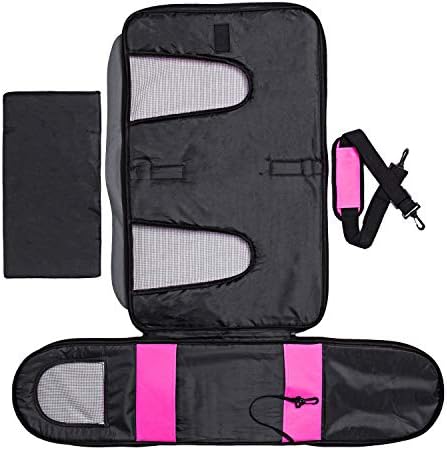 Pawer 18” x 11”x 11” Soft-Sided Foldable Airline Approved Pet Carrier for Cat, Puppy and Small Dog, Washable 600D Oxford Fabric, with Handle and Strap for Carry, Multiple Colors Available - Image 2