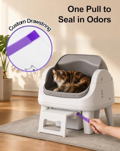 120 Count Automatic Cat Litter Box Liners for Petpivot 12（ Not Fit As 11 ） - Image 4