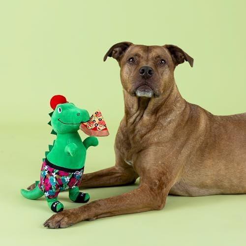Fringe Studio Pizzasaurus REX Plush Dog Toy, Pet Shop Collection (314431) - Image 3