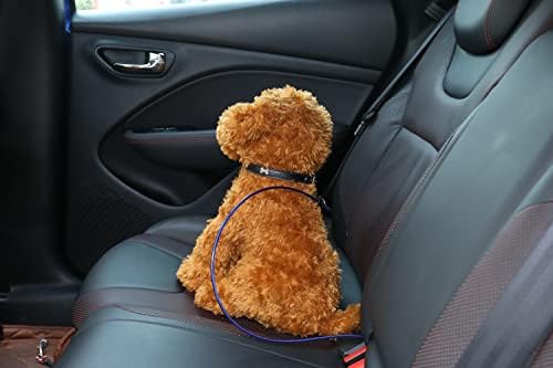 Pet Dog Car Seat Belt Restraint,Chew Proof Dog Vehicle Safety Tether Cable - Image 2