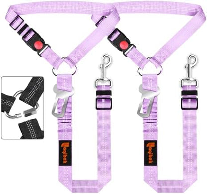 Laqibak Removable Dog Seat Belt Harness for Car, 3 in 1 Pet Seatbelt Leash by laqibakProductcollection