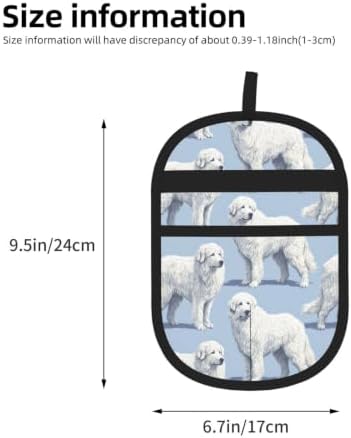 Great Pyrenees Dog Mountain Blue Pet Hair Removal Glove For Cats Dogs - Image 3