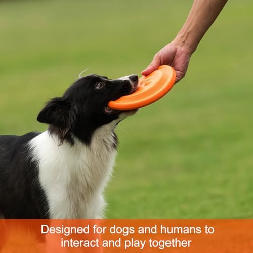 NAITELI Flyer-Soft Flying Disc Fetch Toy - for Small Dogs(Yellow,S) - Image 5