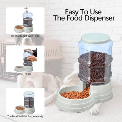 3 Gallon Gravity Large Dog Food Feeder,11L Automatic Pet Feeder, Dog Food Dispenser for Large Breed - Image 5