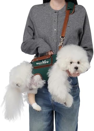 Wakytu Dog Lift Harness Dog Carrier Sling for Small Dogs & Cats,XS by Petshome