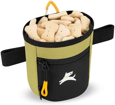 OllyDog, Goodie Treat Bag, Dog Treat Training Pouch | Magnetic Closure | 3 Ways to Wear | Hands-Free Waist Belt | Water-Resistant Recycled Vegan Fabric (Alchemy) - Image 5
