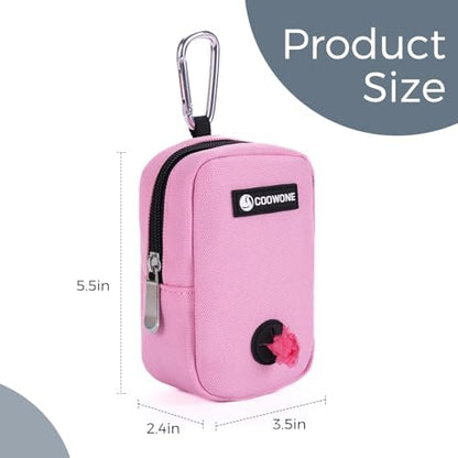 Dog Treat Pouch with Clip, Treat Pouches for Pet Training, Small Dog Treat Container Treat Bag for Leash, Waterproof Dog Treat Bag, Hands-free Training Pouch - Image 5