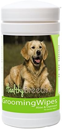 Healthy Breeds Golden Retriever Grooming Wipes 70 Count by HealthyBreeds