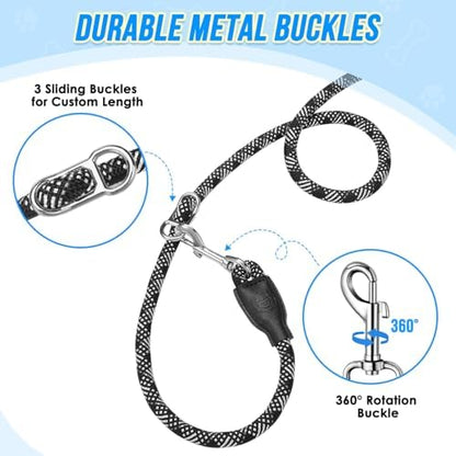 Lukovee Hands Free Dog Leash, 10FT Adjustable Waist-Lead & Shoulder Lead - Image 5