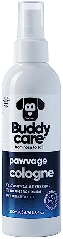 Buddycare Dog Cologne - Pawvage - 200ml - Distinctive and Inspired Scented Dog Cologne - Refreshes Between Dog Washes by Unknown