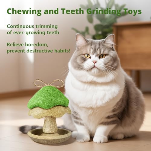 Catnip Toys, Catnip Toys for Cats, Tree-Shaped Cat Interactive Toy, Cat Toy for Bored Indoor Adult Cats, Suitable for Felines - Image 5