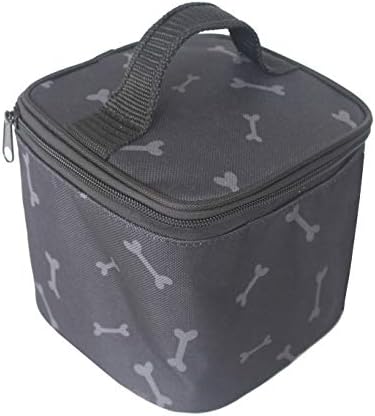 MYDAYS Dog Travel Bag, Pet Luggage Suitcase Weekend Tote Carrier with Collapsible Bowl, Pet Luggage Suitcase Weekend Tote Carrier with Collapsible Bowl (Black) - Image 6