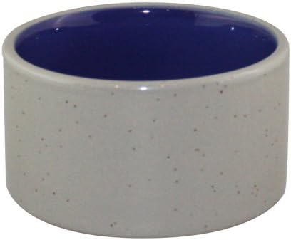 SPOT Standard Crock Dish for Small Animals - Food/Water Bowl for Small Pets, Round Ceramic Bowl with High Walls, Ideal for Birds, Small Cats, Dishwasher Safe - 4 inch, 1 Cup (8oz) by SPOT