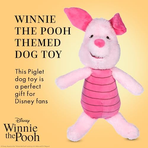 Disney for Pets Winnie the Pooh Piglet Figure Dog Toy, 9 Inch - Image 2