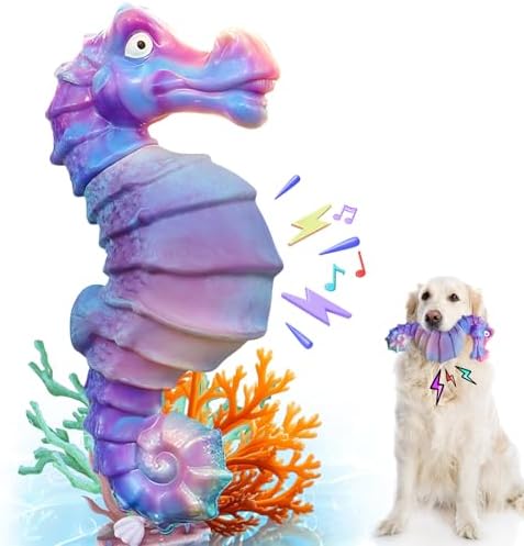 Jeefome Squeaky Dog Chew Toys for Aggressive Chewers by Jeefome